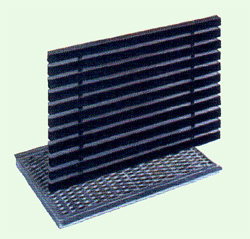 Алюминиево-резиновый половик с опорной сеткой (арт.30030)