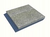Тротуарная плитка ПТМ 500х500х40 Плоская, дробеструйная поверхность с мраморной крошкой