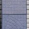 Тротуарная плитка ПТМ2 500х500х40  Солнышко, дробеструйная поверхность с мраморной крошкой