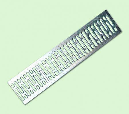 Решетка водоприемная Basic DN200 стальная штампованная (оцинкованная)