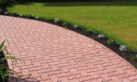 Тротуарная плитка Зигзаг толщина 80 мм.